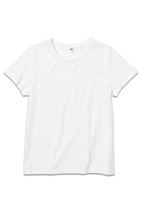 100 Supima Cotton Crew Neck Short Sleeved T Shirt White Wardrobe Icons