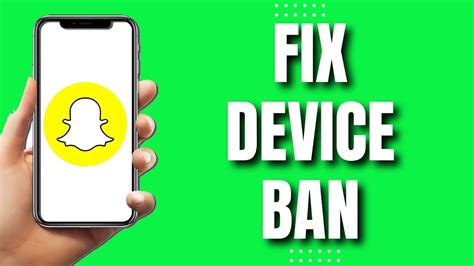 How To Fix Snapchat Device Ban Easy 2023 YouTube