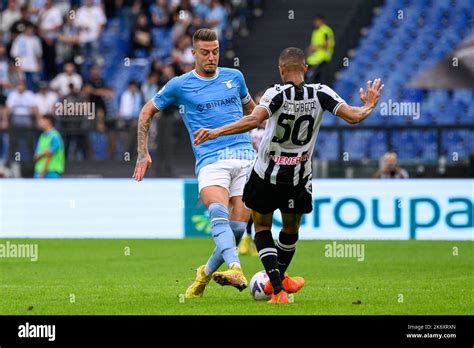 Rome Italy Th Oct Sergej Milinkovic Savic Ss Lazio Rodrigo