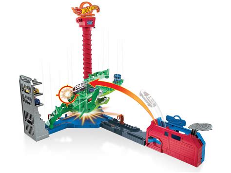 Hot Wheels City Ataque Aéreo Del Dragón Mattel GJL13 Juguetilandia