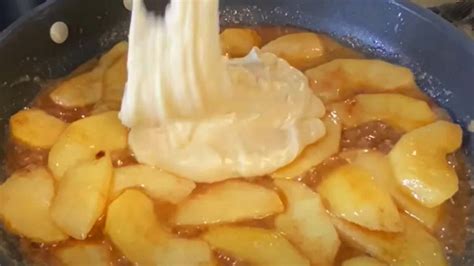 G Teau Po L Aux Pommes Et La Cr Me Sure Gourmand Et Riche En Saveur