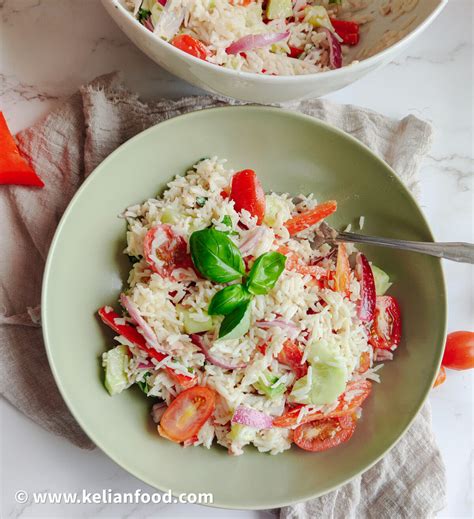 Salade De Riz Au Thon Facile Et Rapide Kelianfood