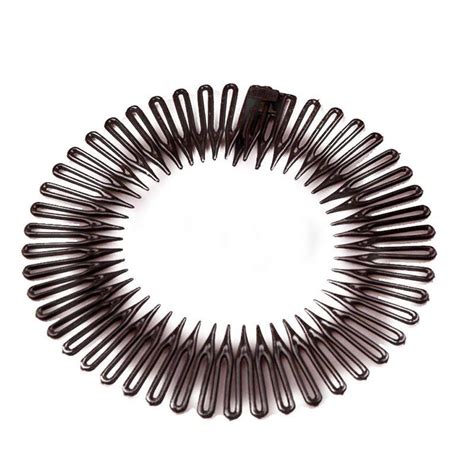 Cheap Caravan Full Circle Spring Head Band Comb With Deep Teeth And