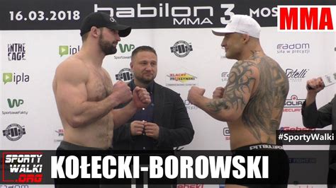 Babilon MMA 3 Szymon Kołecki vs Łukasz Borowski YouTube