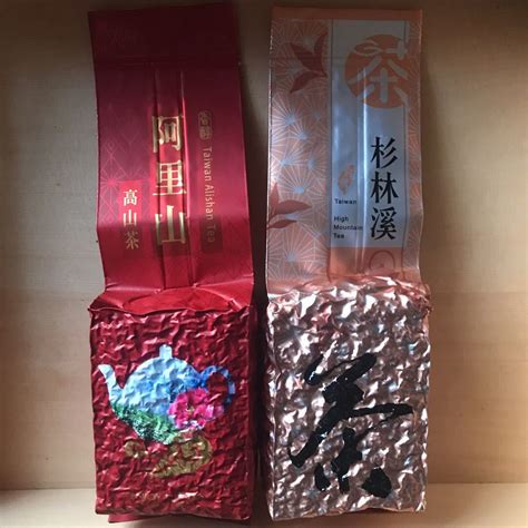 Yahooオークション 台湾茶 阿里山凍頂烏龍茶150g1個 杉林溪金萱烏龍