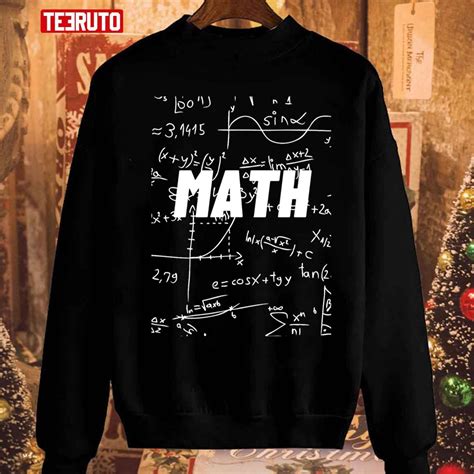 Mathematics Lovers Math Teacher Unisex Sweatshirt Teeruto