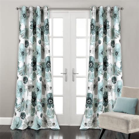 Best teal and coral curtains for living room - Your House