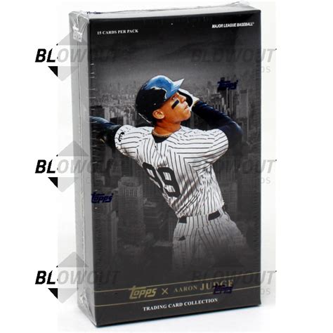 Topps X Aaron Judge Curated Set Baseball Box