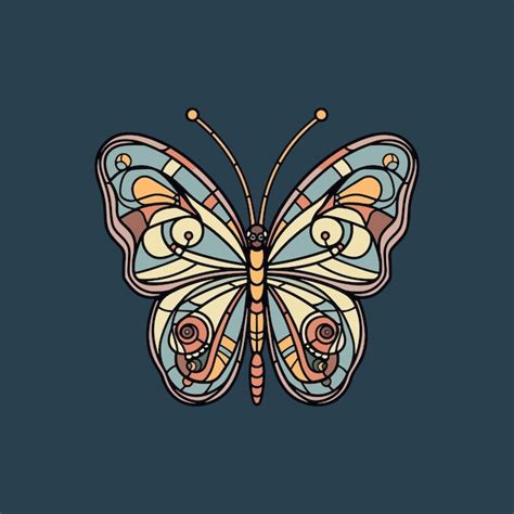 Premium Vector Butterfly Logo Design Illustration