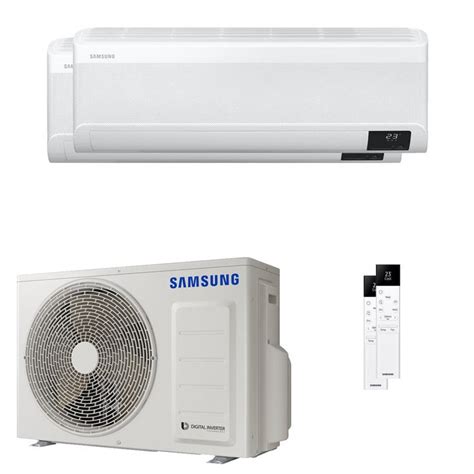 Condizionatore Samsung Windfree Elite 2023 Dual Split 7000 12000 BTU