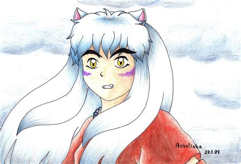 Inuyasha - half demon by Ashelinka on DeviantArt