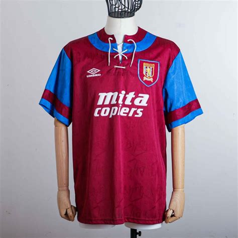 Aston Villa Home Jersey Umbro 1992 1993 N11