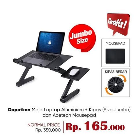 Jual Meja Laptop Meja Alumunium Meja Lipat Meja Portable Robot