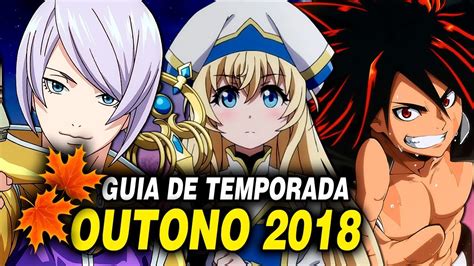 Animes Outubro Guia Da Temporada De Outono Pt Youtube