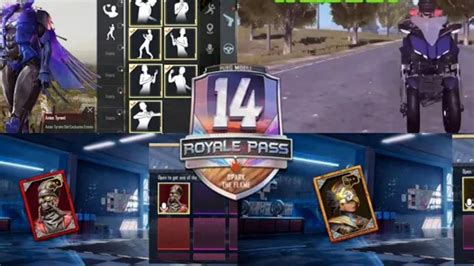 Season 14 Royal Pass Emotes Yamaha Pubg Mobile Collaboration