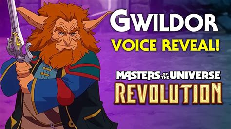 Gwildor S Voice Revealed Masters Of The Universe Revolution YouTube