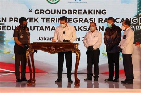 Pembangunan Gedung Utama Kejaksaan Agung Dimulai Republika Online