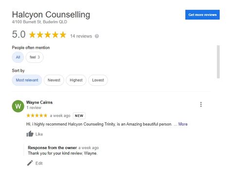 Halcyon Counselling Gmb Management Service Gmb Ninja Google My