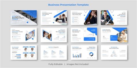 Kreatives Und Modernes Business Powerpoint Pr Sentationsfolien Set