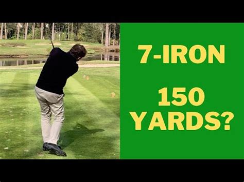 How Far Should You Hit Your Irons By Handicap Age Swingspeed