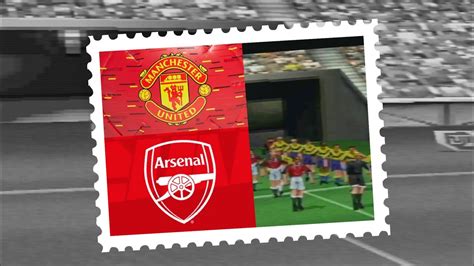 Fifa 99 Manchester United Vs Arsenal Ps1 Psx Fifa 99 🔥 Playstation