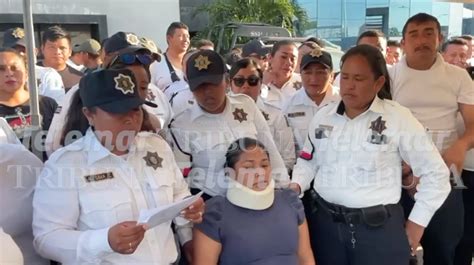 Nos Amenazan E Intimidan Denuncian Mujeres Policías Y Afirman Que Layda Miente Telemar Campeche