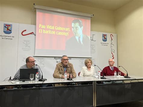 La Canonja Aculla Una Exposició I Una Taula Rodona Sobre El Baríton Pau