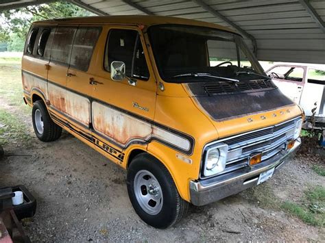 1976 Dodge Lrp Original Conversionvk Vintage Vans Custom Vans