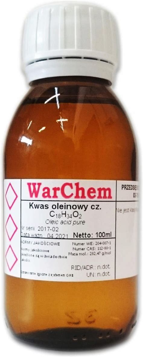 Drobne Akcesoria Medyczne Warchem Kwas Oleinowy Czysty 100Ml Ceny I