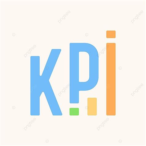 Icono De Vector Que Significa Acr Nimo De Kpi Que Representa Un