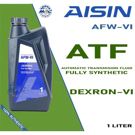 Aisin Atf Afw Vi Liter Dexron Automatic Transmission Fluid Fully