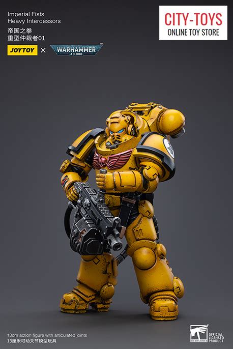 Joytoy Warhammer Imperial Fists Heavy Intercessors