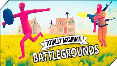 ВЕСЕЛОЕ ИСПЫТАНИЕ ОРУЖИЯ в Tabg Игра Totally Accurate Battlegrounds