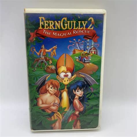 Vintage Vhs Ferngully The Last Rainforest And Ferngully Off