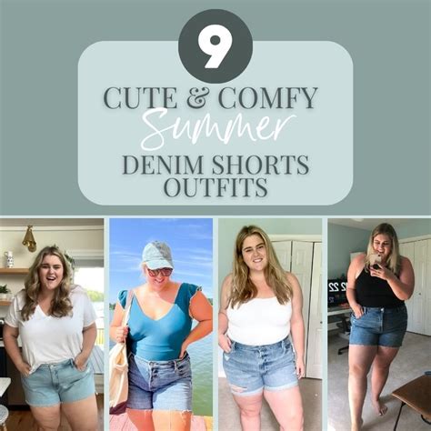 9 Cute And Comfy Summer Denim Shorts Outfit Ideas