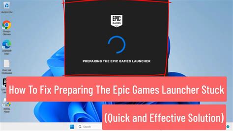 How To Fix Preparing The Epic Games Launcher Stuck FIXED YouTube