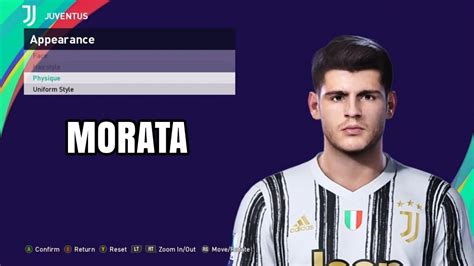 Alvaro Morata PES 2021 YouTube