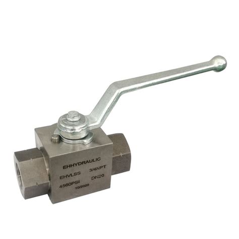 Npt Hydraulic Way Ball Valve Psi Stainless Steel Aisi