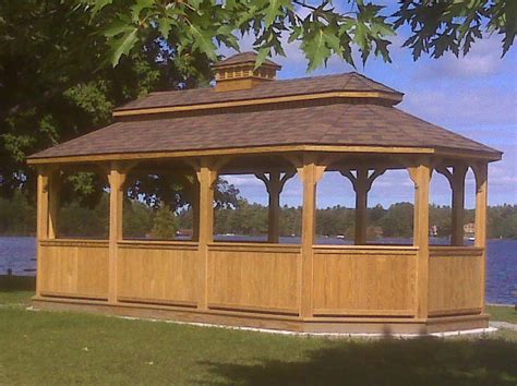 Commercial Wooden Gazebos