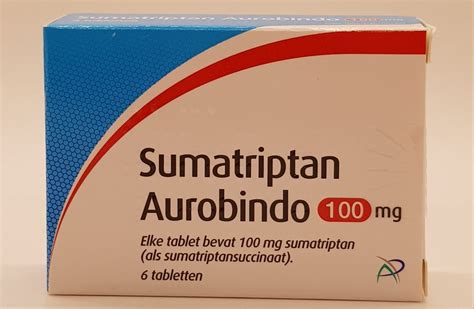 Sumatriptan Tablet 100mg Aur 6st Soma Pharma