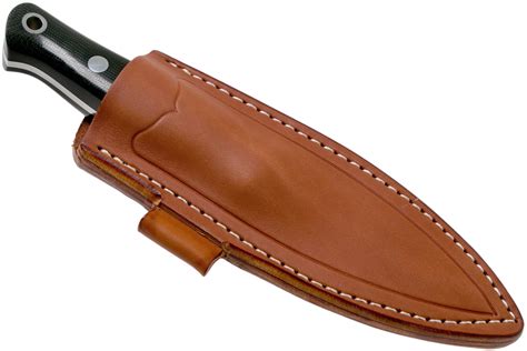 Bark River Bushcrafter CPM CruWear Black Canvas Micarta Bushcraft