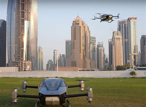 Evtol Flying Car Xpeng X Suits City Travel For People Flies Over