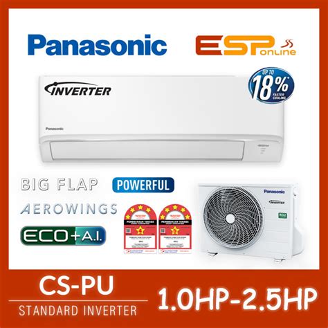 Panasonic R32 Standard Inverter 1 0HP 2 5HP Air Conditioner CS PU