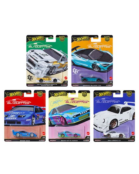 Zestaw Hot Wheels Premium Silhouettes Krajen