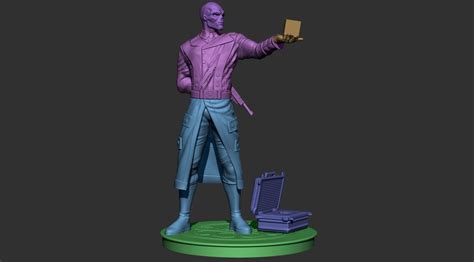 Download Stl File Red Skull Marvel Fanart • Template To 3d Print ・ Cults