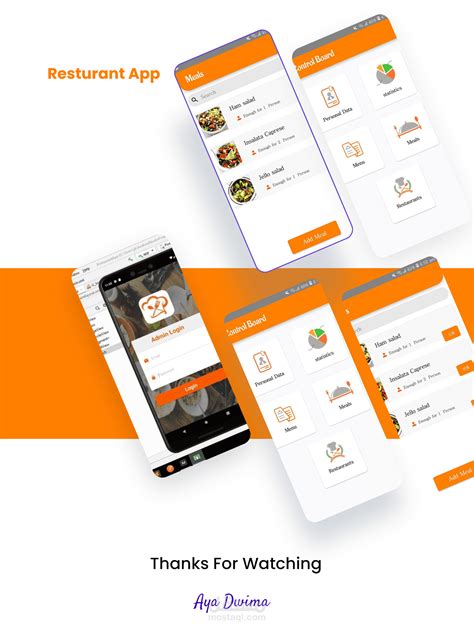 Resturant Application مستقل