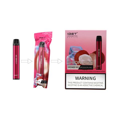 Original Iget Shion Pod 600puffs 2 4ml Vape Pen Starter Kit China