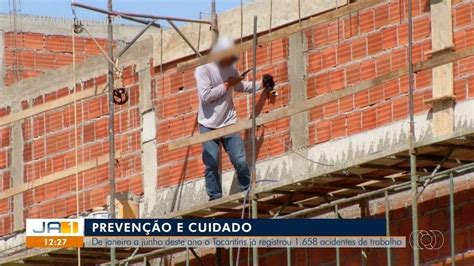 Mais De 1 6 Mil Pessoas Sofreram Acidentes De Trabalho No Tocantins Nos