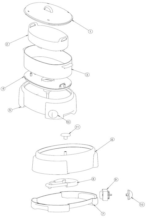 Sunbeam 4711 Parts List And Diagram