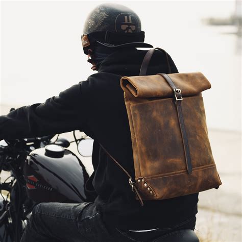 Sac Moto Vintage En Cuir Homme Vintage Univers